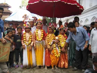 Gaijatra festival being celebrated today in Kathmandu Valley
