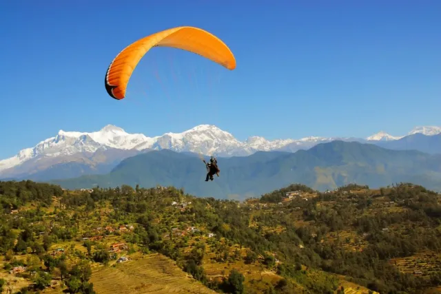 Paragliding resumes in Lalitpur